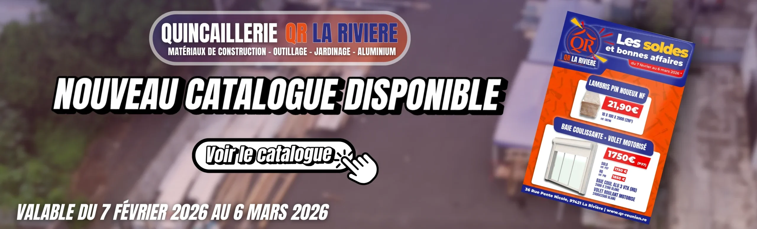 banniere soldes QR février 2026